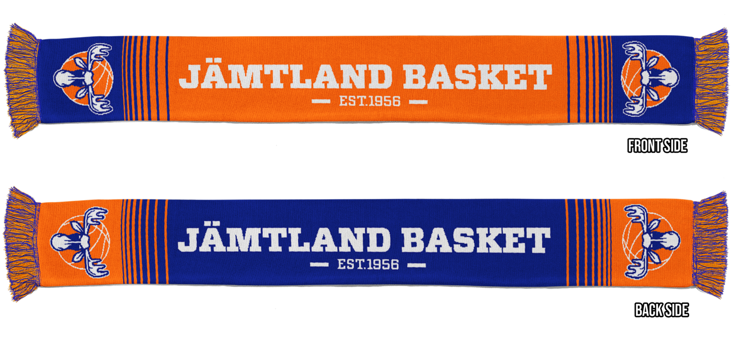 Jämtland Basket Dubbelstickad halsduk 25/26